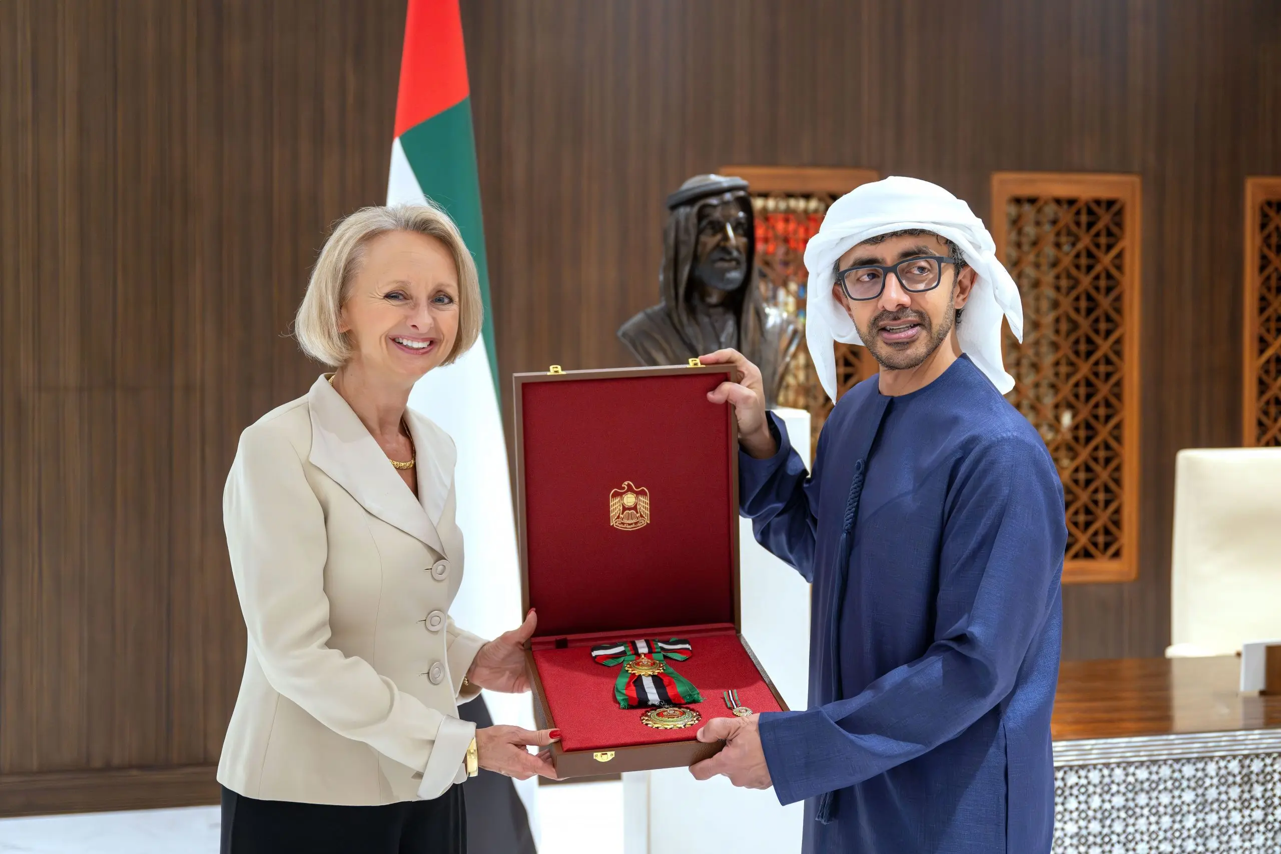 UAE President confers First-Class Order of Zayed II on US Ambassador