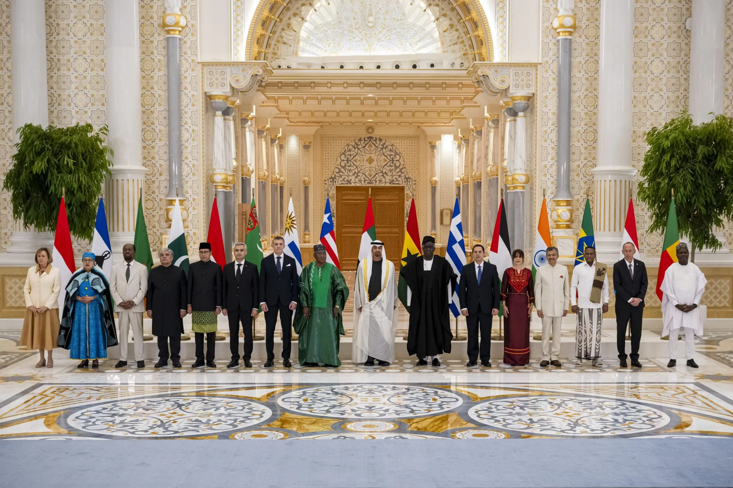 UAE President receives credentials of newly appointed ambassadors