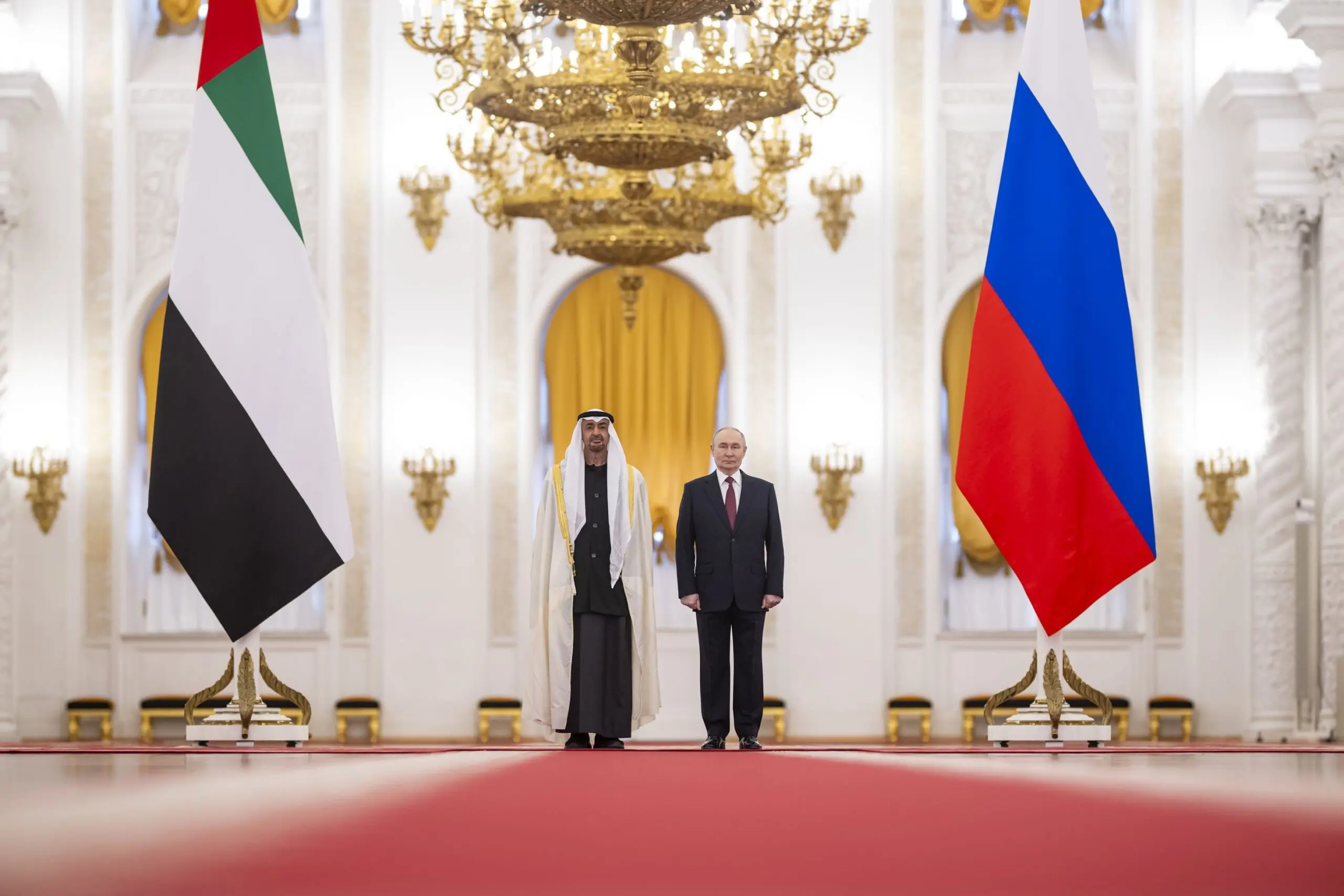 UAE, Russian Presidents hold talks in Moscow to strengthen strategic partnership